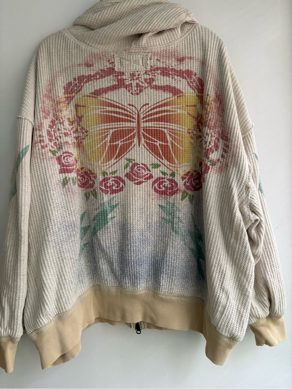 We The Free By Your Side Airbrush Sweatshirt Hoodie with pockets🔥 RARE! 🔥 - Picture 3 of 16